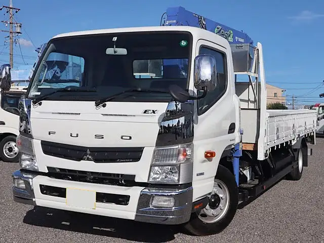 三菱 キャンター 小型 クレーン付 4段 ラジコン の中古トラック【車両No.128089】