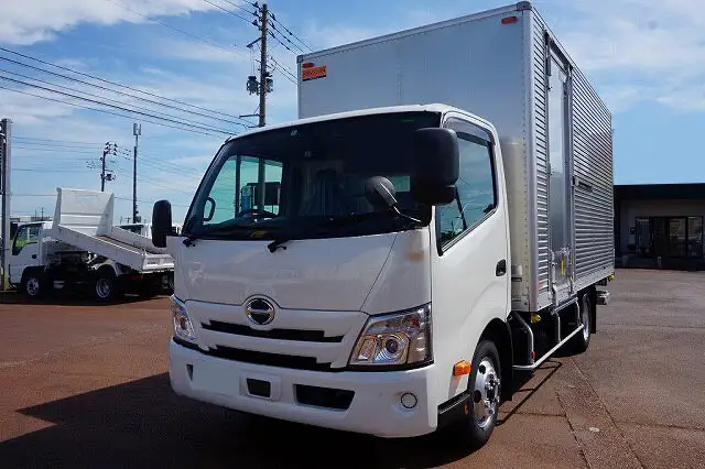 日野 デュトロ 小型 アルミバン パワーゲート サイドドア の中古トラック【車両No.127709】
