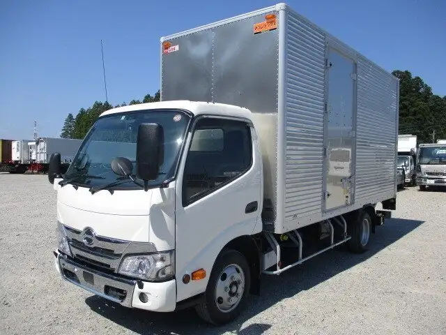 日野 デュトロ 小型 アルミバン パワーゲート サイドドア の中古トラック【車両No.128074】