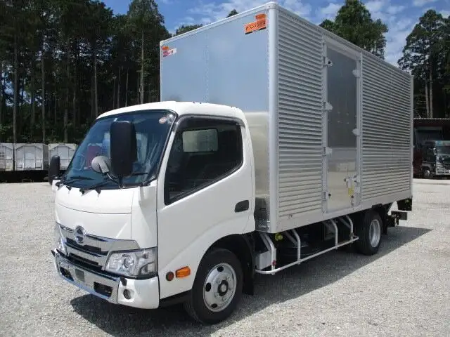 日野 デュトロ 小型 アルミバン パワーゲート サイドドア の中古トラック【車両No.128075】