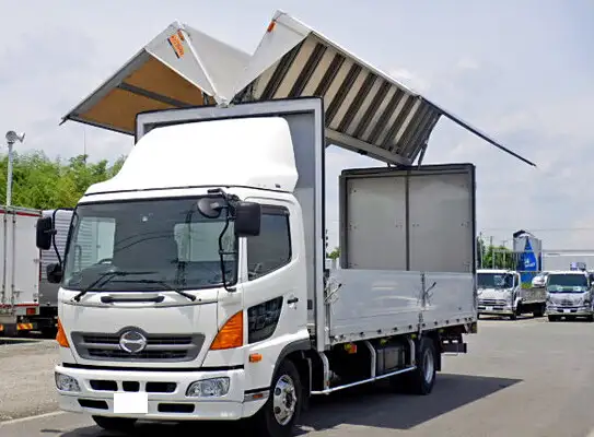 日野 レンジャー 中型/増トン ウイング TKG-FC9JKAA H26 の中古トラック【車両No.128116】