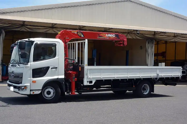 日野 レンジャー 中型/増トン クレーン付 4段 ラジコン の中古トラック【車両No.128016】