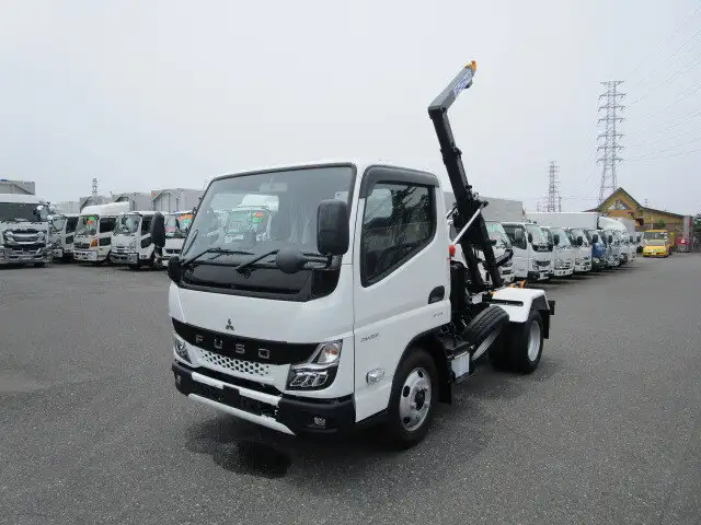 三菱 キャンター 小型 アームロール ツインホイスト 2RG-FBAV0 の中古トラック【車両No.128295】