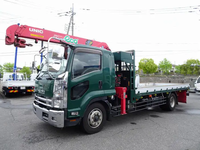 いすゞ フォワード 中型/増トン クレーン付 床鉄板 アルミブロック の中古トラック【車両No.128148】
