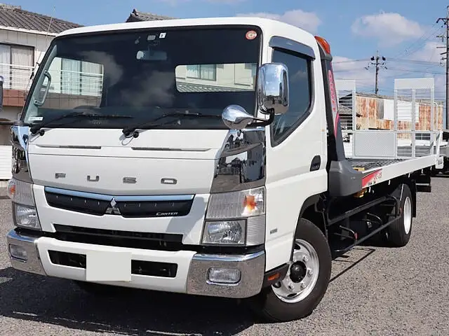 三菱 キャンター 小型 車両重機運搬 ラジコン ウインチ の中古トラック【車両No.128358】