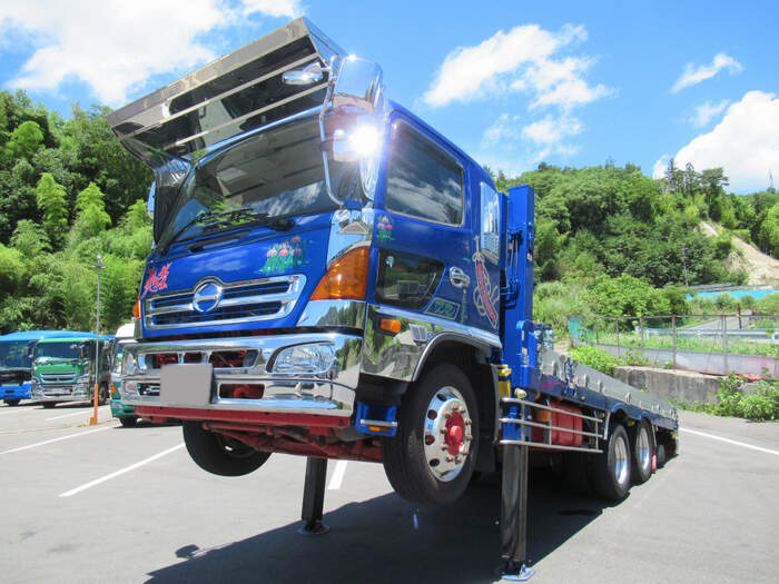 日野 レンジャー 中型/増トン 車両重機運搬 ラジコン ウインチ｜画像4