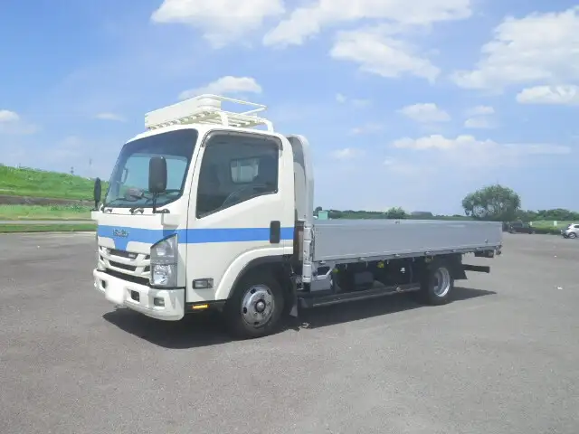 いすゞ エルフ 小型 平ボディ アルミブロック TRG-NNR85AR の中古トラック【車両No.128410】