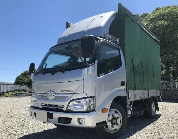 トヨタ トヨエース 小型 平ボディ 幌 TKG-XZU605 の中古トラック【車両No.128172】