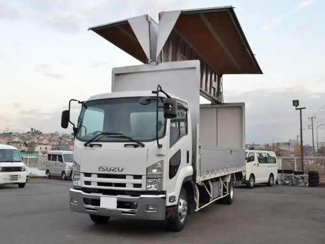 いすゞ フォワード 中型/増トン ウイング TKG-FRR90S2 H25 の中古トラック【車両No.128311】