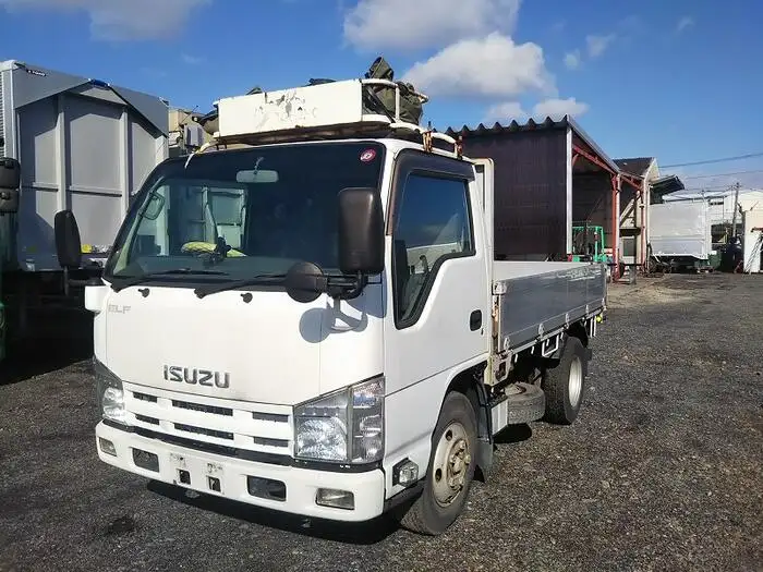 いすゞ エルフ 小型 平ボディ アルミブロック BKG-NKR85A の中古トラック【車両No.128766】
