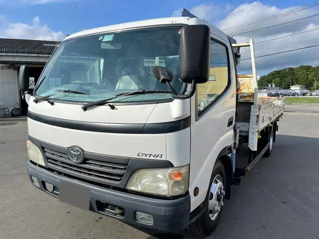 トヨタ ダイナ 小型 クレーン付 床鉄板 4段 の中古トラック【車両No.128531】