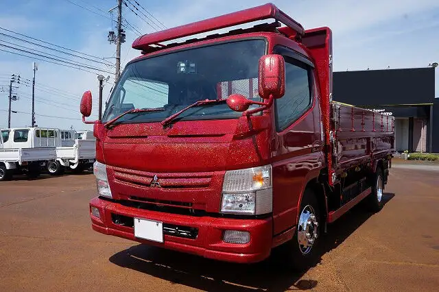 三菱 キャンター 小型 平ボディ 床鉄板 TPG-FEB90 の中古トラック【車両No.128646】