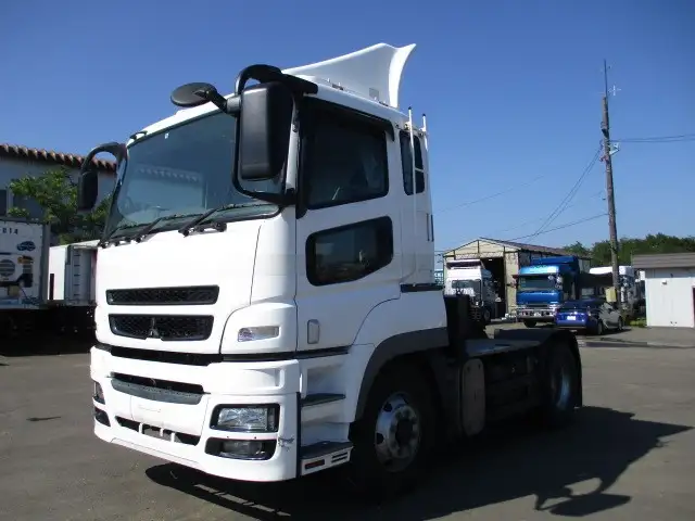 三菱 スーパーグレート 大型 トラクター 1デフ ベッド の中古トラック【車両No.128916】