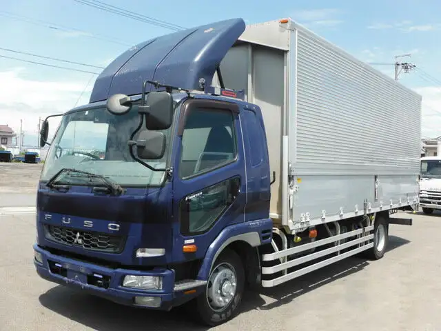 三菱 ファイター 中型/増トン ウイング ベッド SKG-FK62FY の中古トラック【車両No.128857】