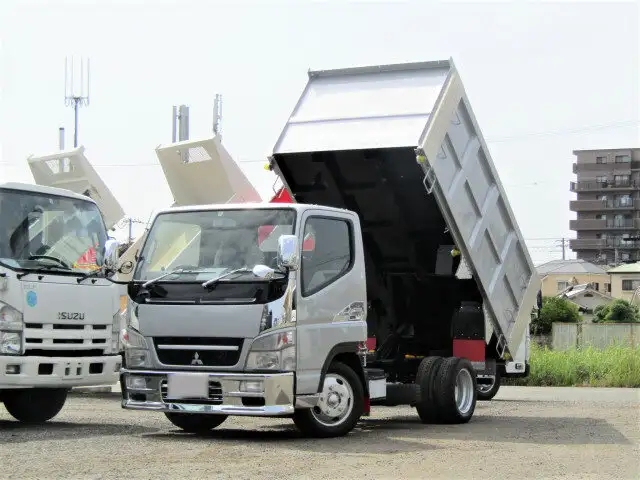 三菱 キャンター 小型 ダンプ 土砂禁 BKG-FE71BD の中古トラック【車両No.129179】