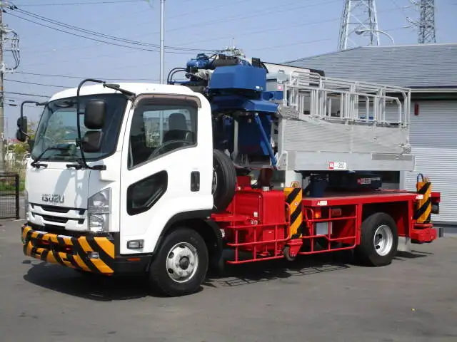 いすゞ フォワード 中型/増トン 高所・建柱車  SKG-FSR90S2 の中古トラック【車両No.128629】
