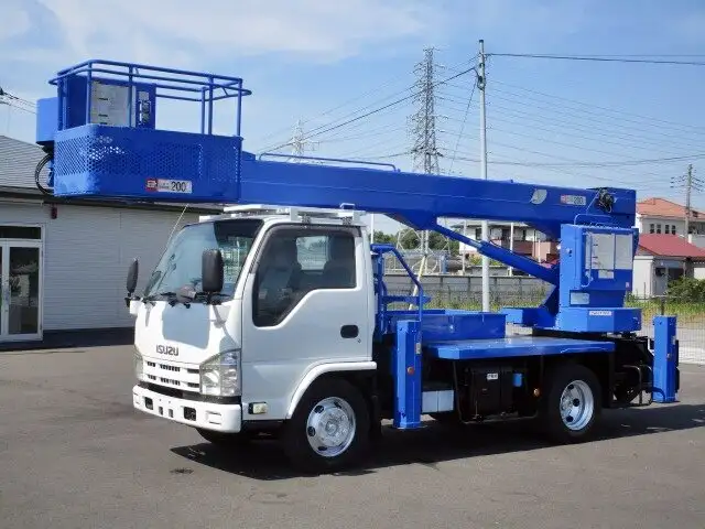 いすゞ エルフ 小型 高所・建柱車 高所作業車 PDG-NKR85YN の中古トラック【車両No.128619】