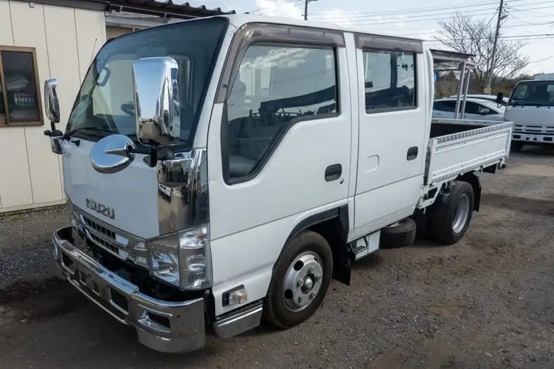 いすゞ エルフ 小型 平ボディ Wキャブ TRG-NJR85A の中古トラック【車両No.129102】