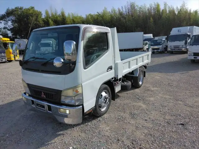 三菱 キャンター 小型 ダンプ PA-FE71DBD H18 の中古トラック【車両No.129279】