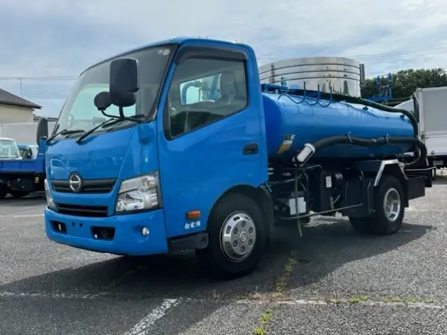 日野 デュトロ 小型 タンク車 バキューム TKG-XZU700M の中古トラック【車両No.129254】