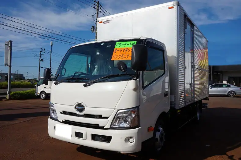 日野 デュトロ 小型 アルミバン パワーゲート サイドドア の中古トラック【車両No.129525】