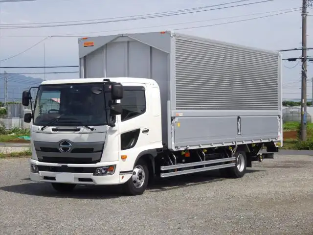 日野 レンジャー 中型/増トン ウイング パワーゲート ベッド の中古トラック【車両No.129529】