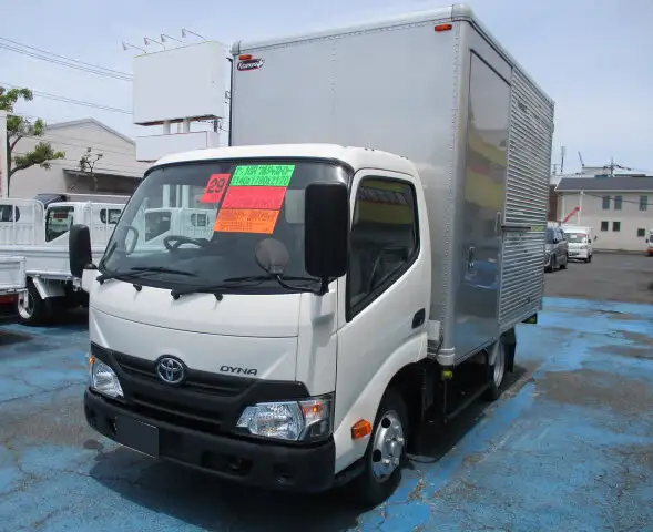 トヨタ ダイナ 小型 アルミバン サイドドア TKG-XZU605 の中古トラック【車両No.128266】