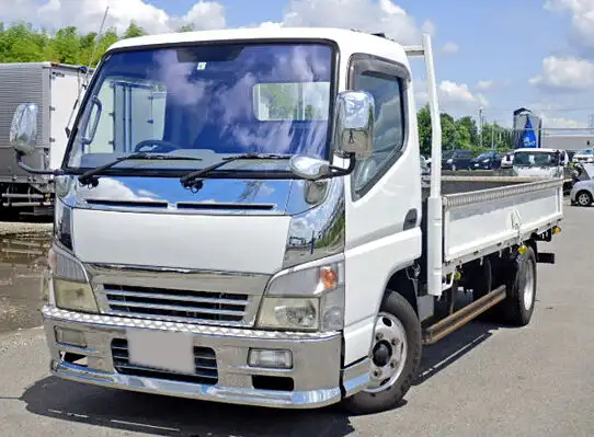 三菱 キャンター 小型 平ボディ PA-FE72DE H18 の中古トラック【車両No.129593】