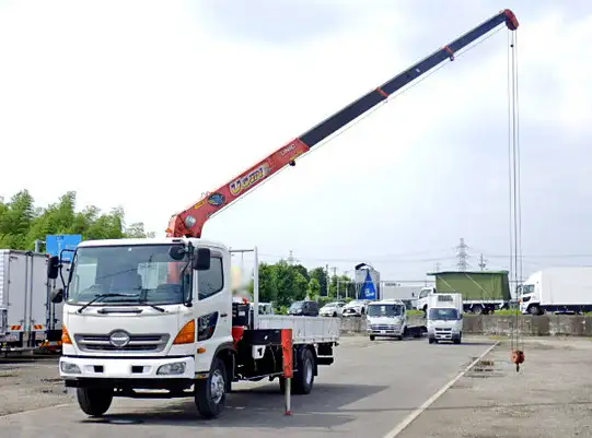 日野 レンジャー 中型/増トン クレーン付 4段 ラジコン の中古トラック【車両No.129588】