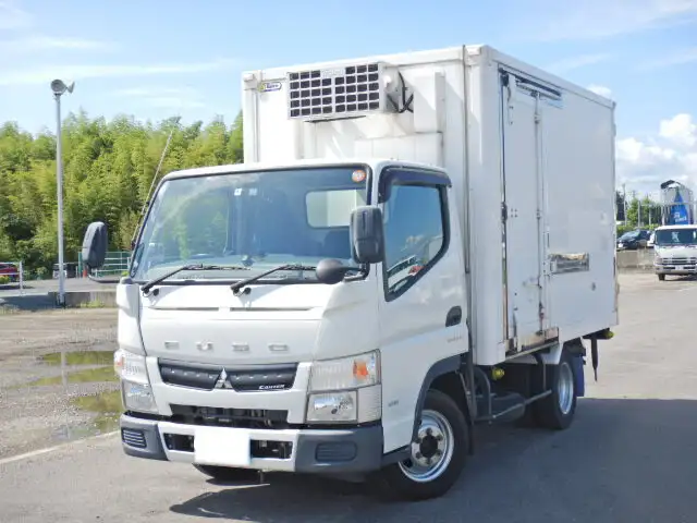 三菱 キャンター 小型 冷凍冷蔵 低温 2室 の中古トラック【車両No.129570】