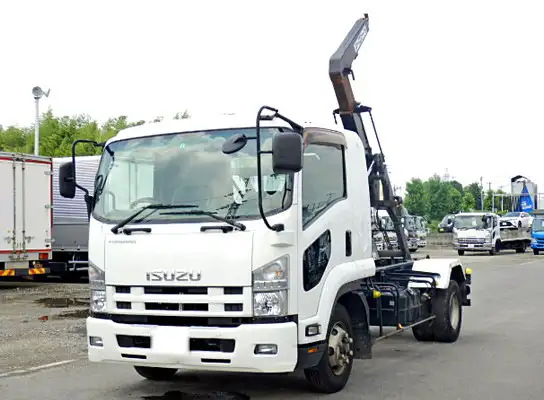 いすゞ フォワード 中型/増トン アームロール ツインホイスト ベッド の中古トラック【車両No.129590】