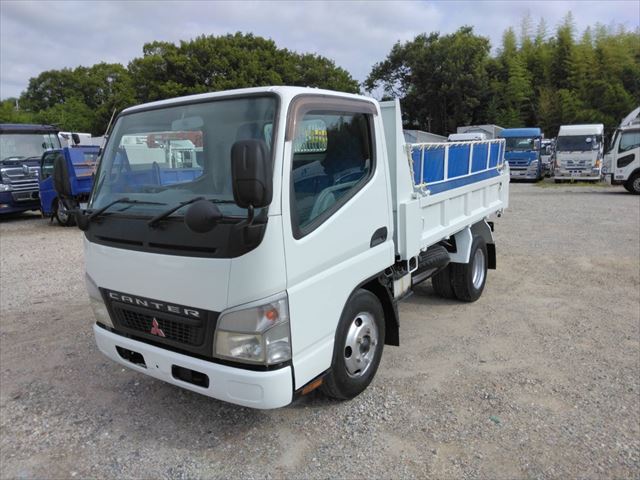 三菱 キャンター 小型 ダンプ 10尺 PA-FE71DBD改 - 中古トラック車両