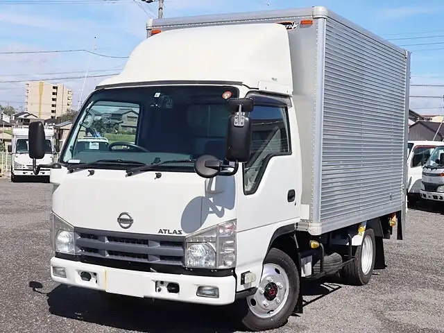 日産 アトラス 小型 アルミバン パワーゲート BKG-AJS85AN の中古トラック【車両No.129697】