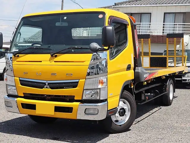 三菱 キャンター 小型 車両重機運搬 ラジコン ウインチ の中古トラック【車両No.129713】
