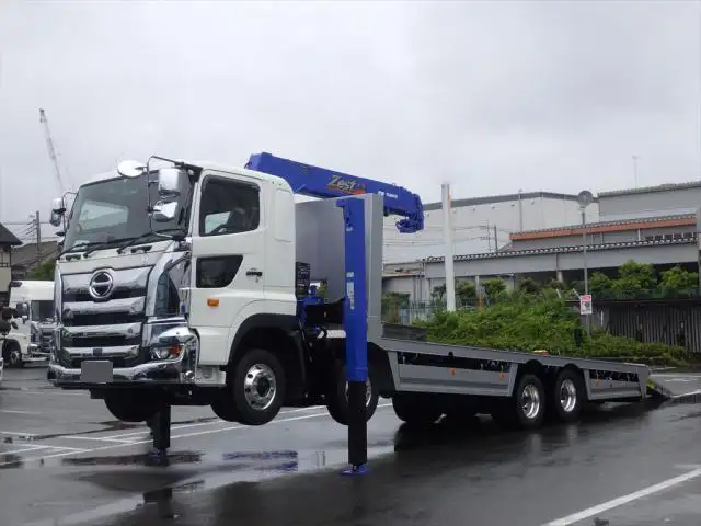 日野 プロフィア 大型 クレーン付 エアサス 4段 の中古トラック【車両No.129660】