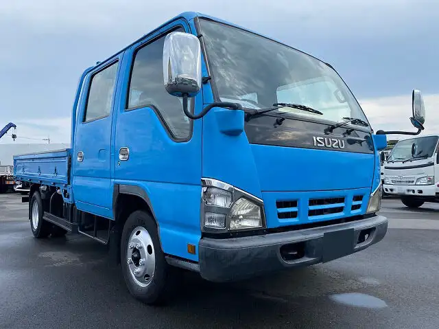 いすゞ エルフ 小型 平ボディ Wキャブ PB-NPR81AR の中古トラック【車両No.129321】
