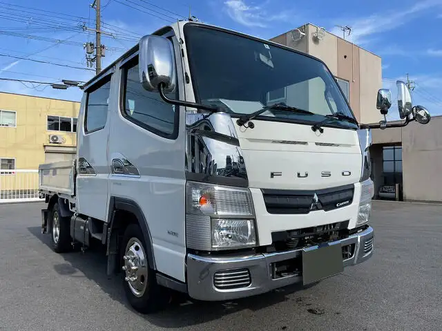 三菱 キャンター 小型 平ボディ Wキャブ TPG-FBA00 の中古トラック【車両No.129384】