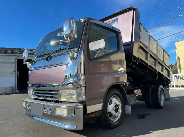 三菱 キャンター 小型 ダンプ コボレーン PA-FE71DBD の中古トラック【車両No.129800】
