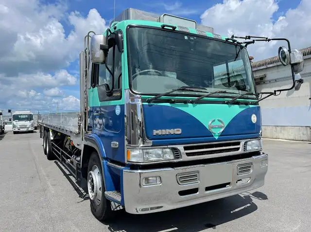 日野 プロフィア 大型 平ボディ アルミブロック ベッド の中古トラック【車両No.129426】