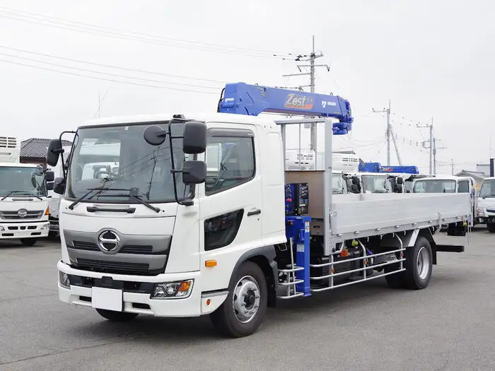 日野 レンジャー 中型/増トン クレーン付 アルミブロック 4段 の中古トラック【車両No.129721】