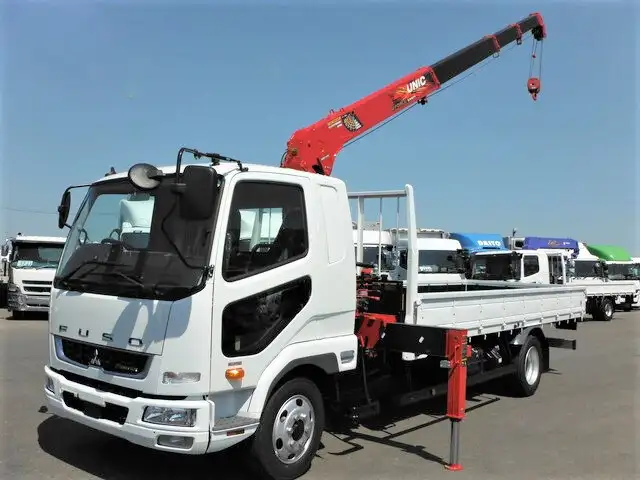 三菱 ファイター 中型/増トン クレーン付 4段 ラジコン の中古トラック【車両No.129639】