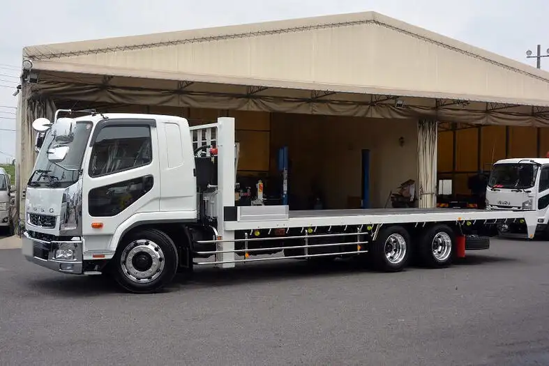 三菱 ファイター 中型/増トン 車両重機運搬 ラジコン ウインチ の中古トラック【車両No.129918】