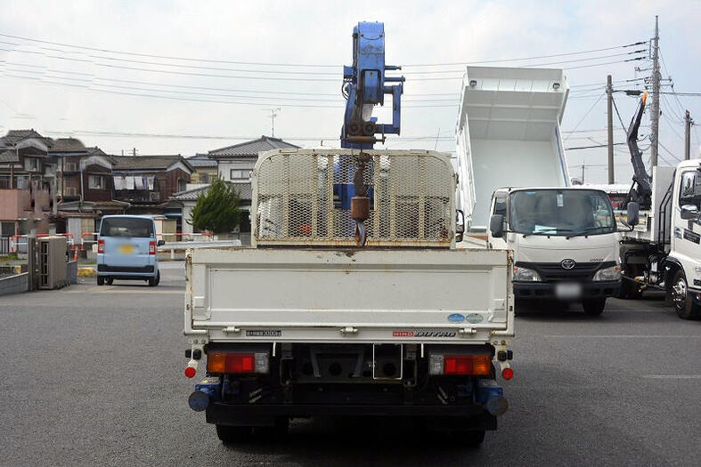 日野 デュトロ 小型 クレーン付き(ユニック) 床鉄板 4段｜画像3