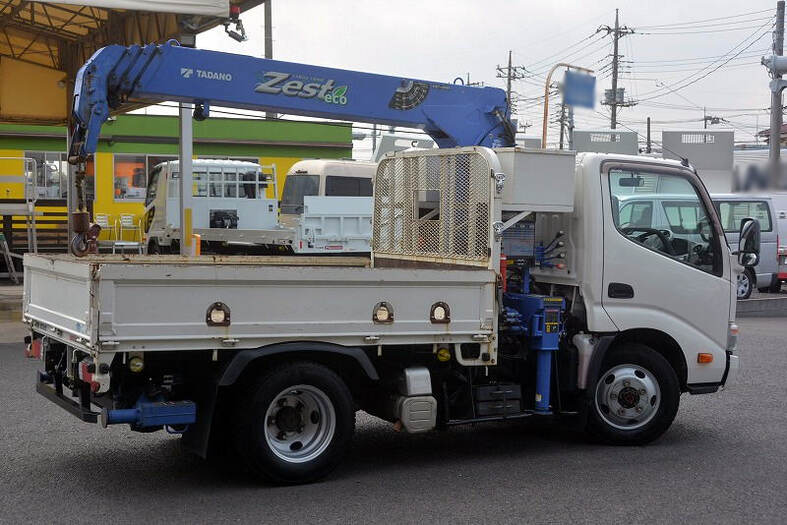 日野 デュトロ 小型 クレーン付き(ユニック) 床鉄板 4段｜画像2