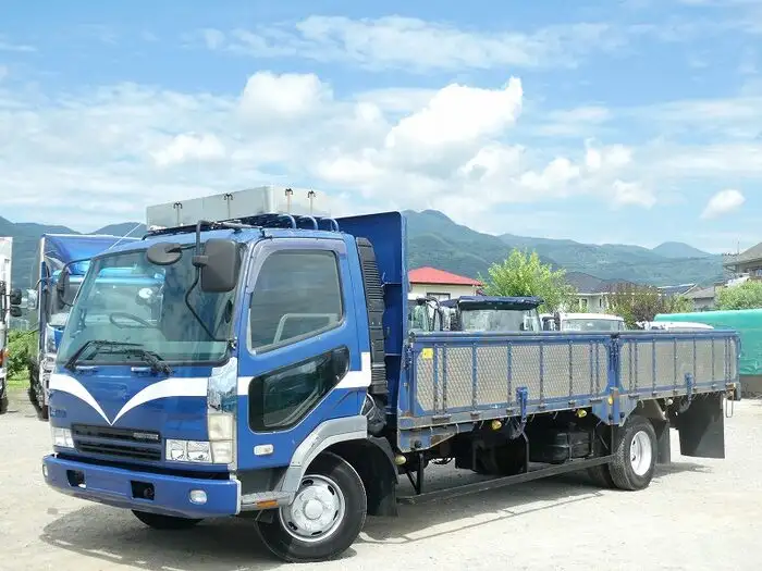 三菱 ファイター 中型/増トン 平ボディ 床鉄板 PA-FK71RJ の中古トラック【車両No.129767】