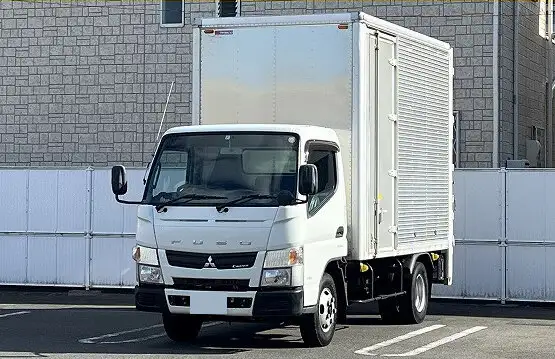三菱 キャンター 小型 アルミバン パワーゲート サイドドア の中古トラック【車両No.130062】