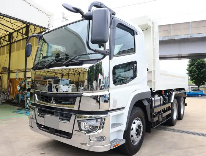 三菱 スーパーグレート 大型 ダンプ Lゲート ベッド の中古トラック【車両No.130185】