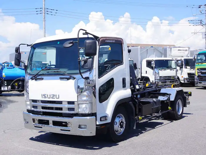 いすゞ フォワード 中型/増トン アームロール ツインホイスト SKG-FRR90S2 の中古トラック【車両No.130192】