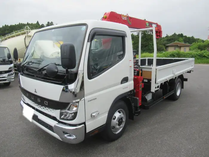 三菱 キャンター 小型 クレーン付 4段 ラジコン の中古トラック【車両No.130314】