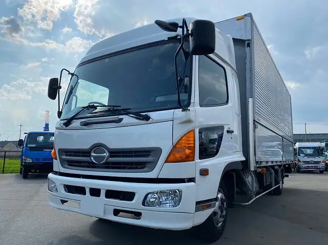日野 レンジャー 中型/増トン ウイング パワーゲート エアサス の中古トラック【車両No.130349】